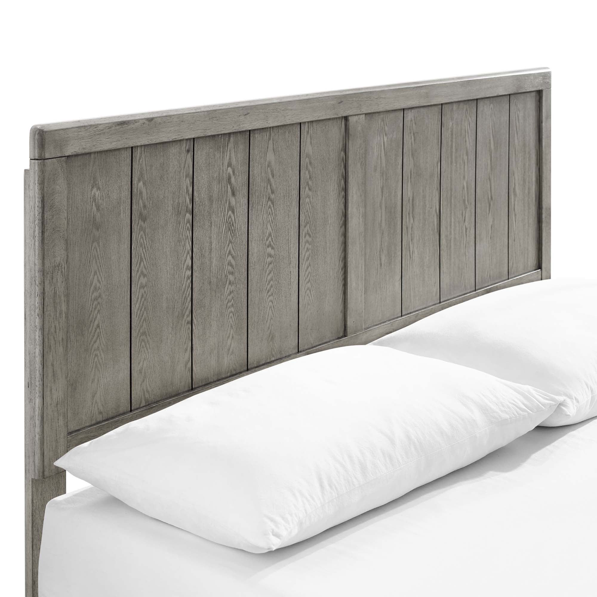 Alana Wood Platform Bed With Angular Frame by Modway