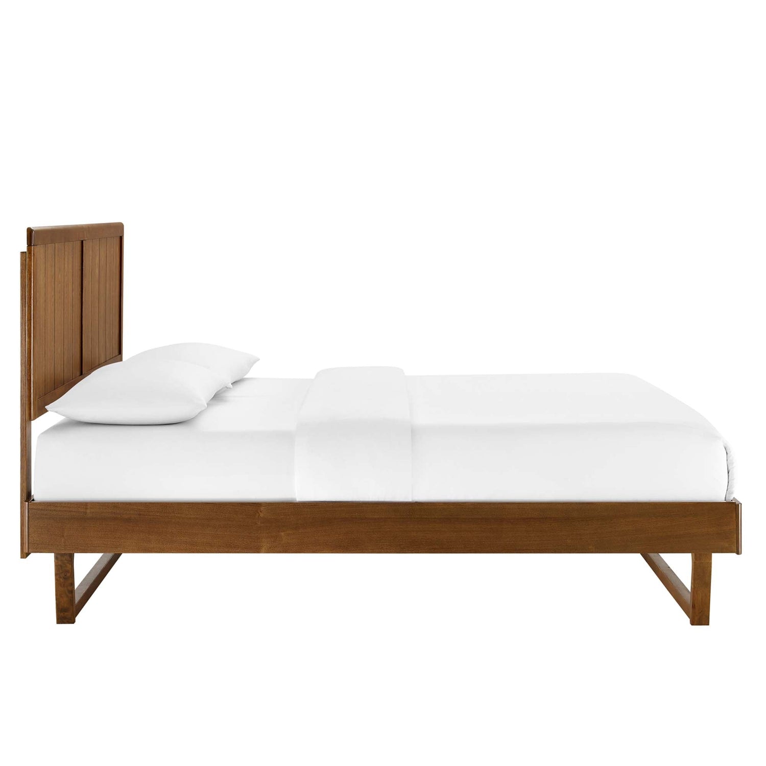 Alana Wood Platform Bed With Angular Frame by Modway