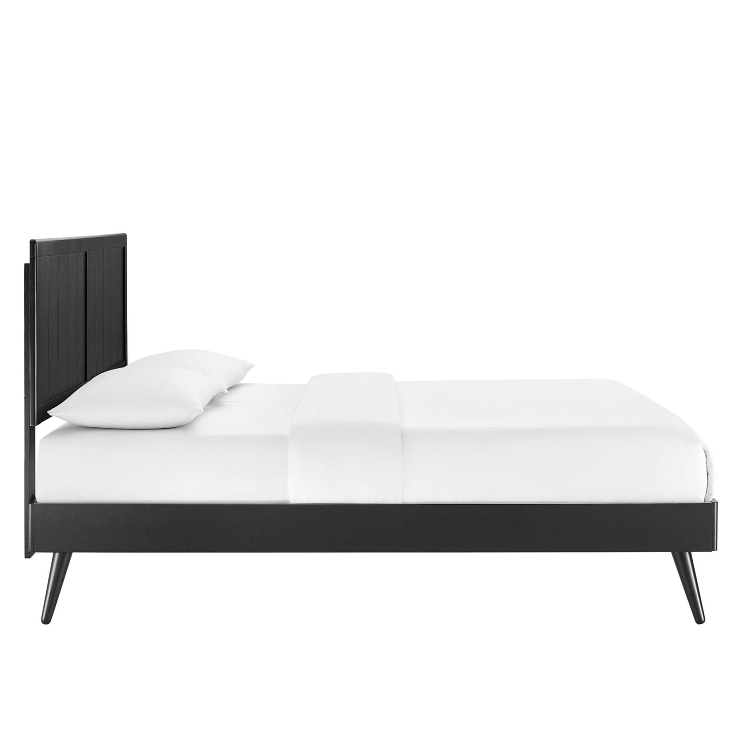 Alana Wood Platform Bed With Splayed Legs by Modway