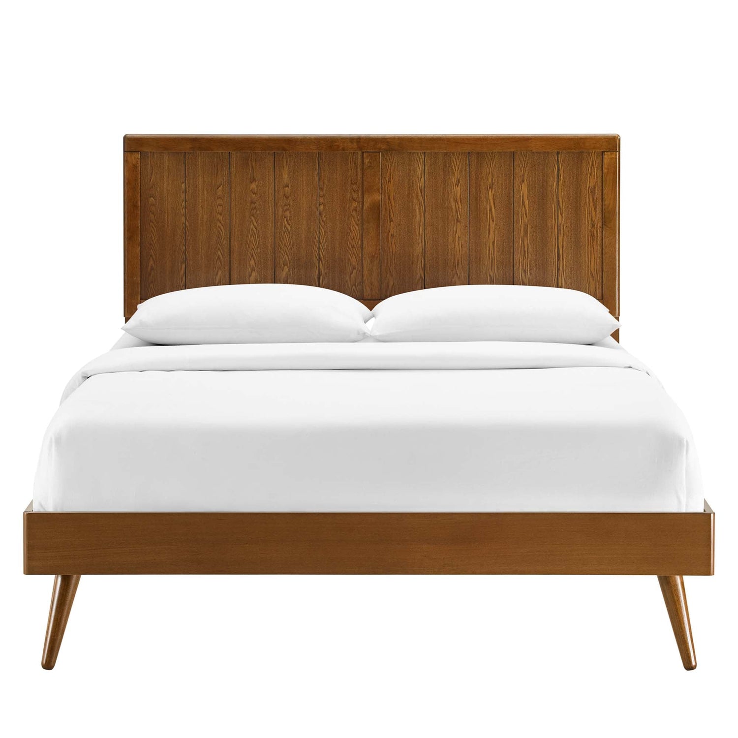 Alana Wood Platform Bed With Splayed Legs by Modway