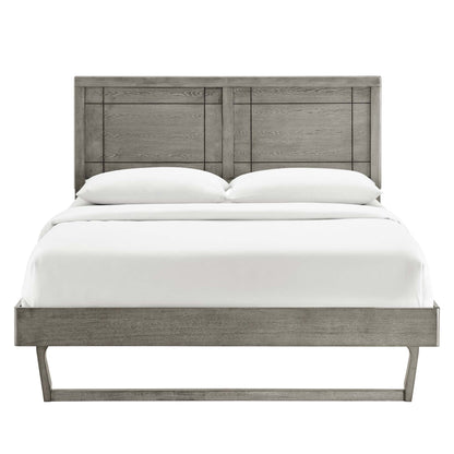 Marlee Wood Platform Bed With Angular Frame by Modway