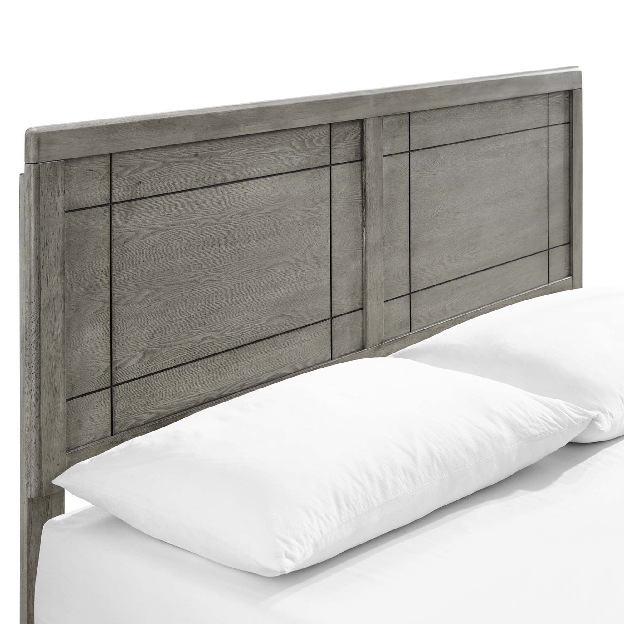 Marlee Wood Platform Bed With Angular Frame by Modway