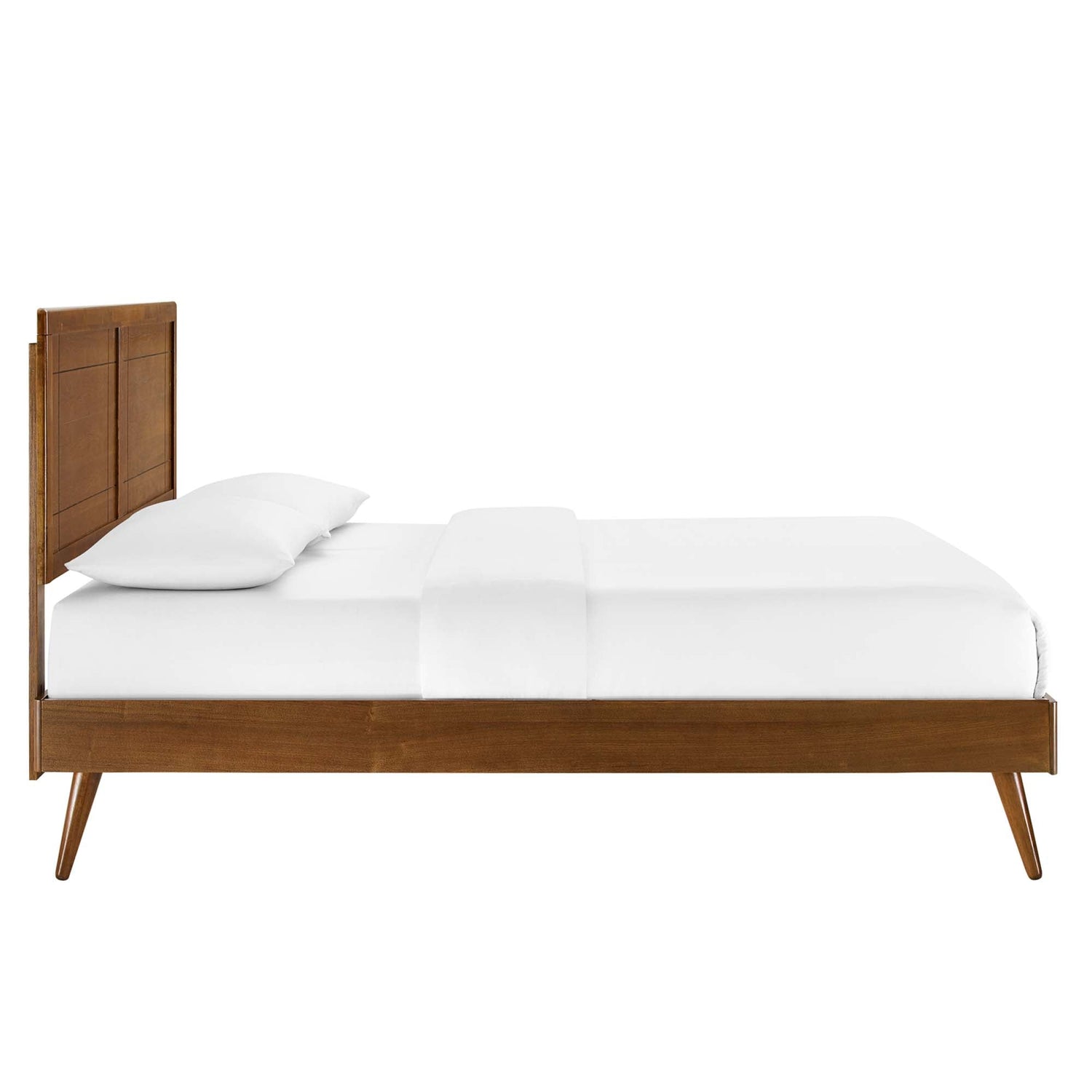 Marlee Wood Platform Bed With Splayed Legs by Modway