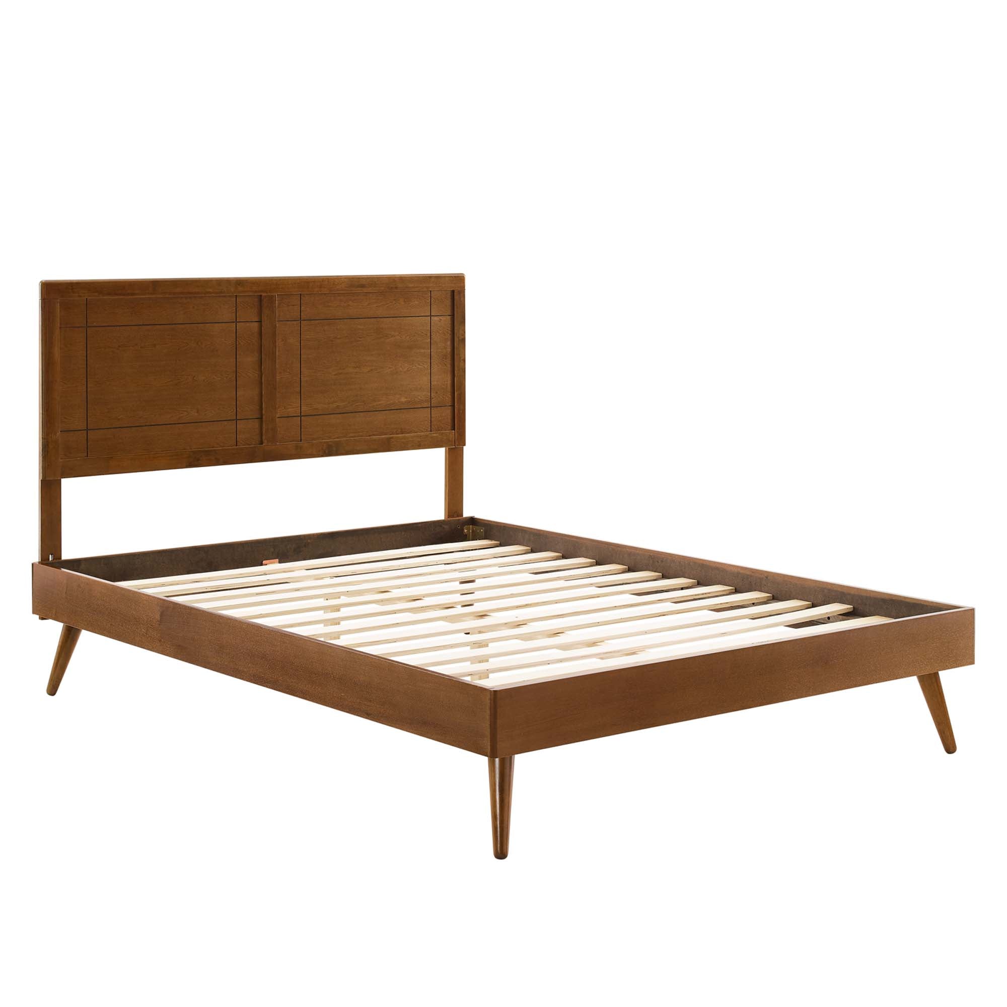 Marlee Wood Platform Bed With Splayed Legs by Modway