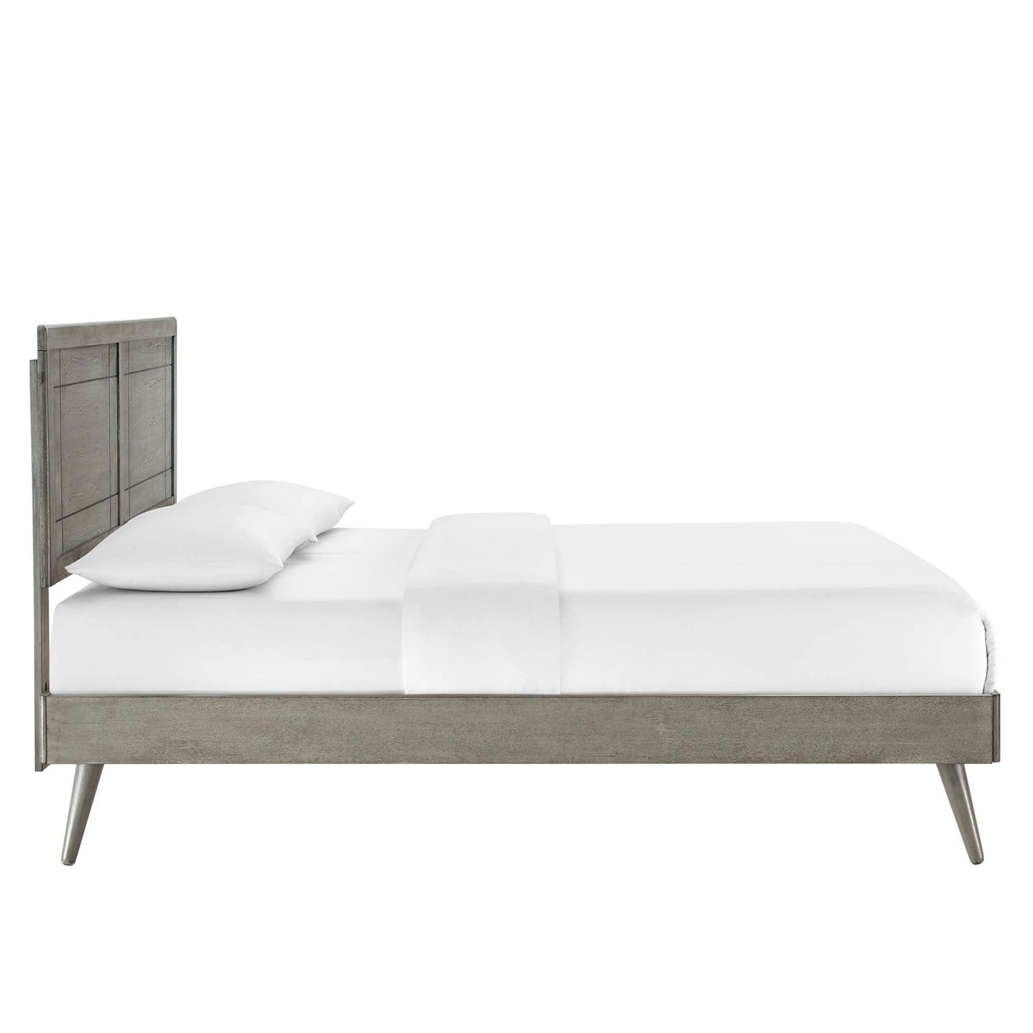 Marlee Wood Platform Bed With Splayed Legs by Modway