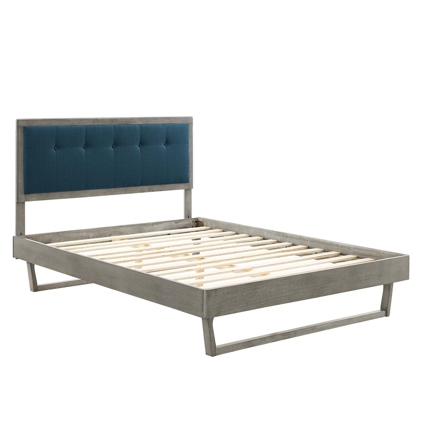 Willow Wood Platform Bed With Angular Frame by Modway
