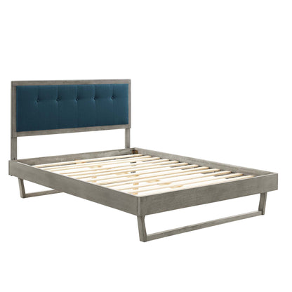 Willow Wood Platform Bed With Angular Frame by Modway