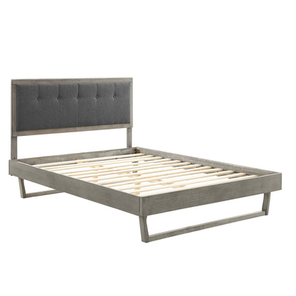 Willow Wood Platform Bed With Angular Frame by Modway
