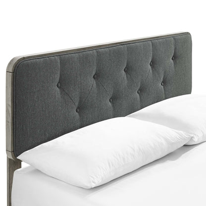 Bridgette Wood Platform Bed With Angular Frame by Modway