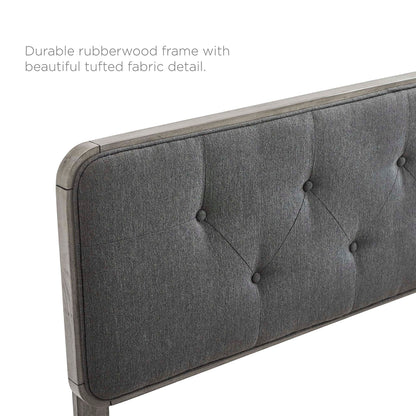 Bridgette Wood Platform Bed With Angular Frame by Modway