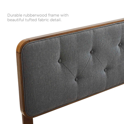 Bridgette Wood Platform Bed With Angular Frame by Modway