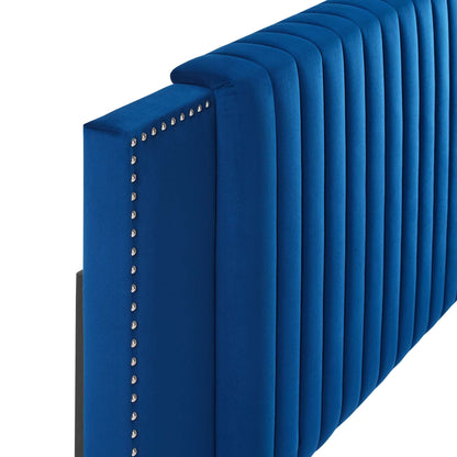 Felicity Channel Tufted Performance Velvet Headboard by Modway