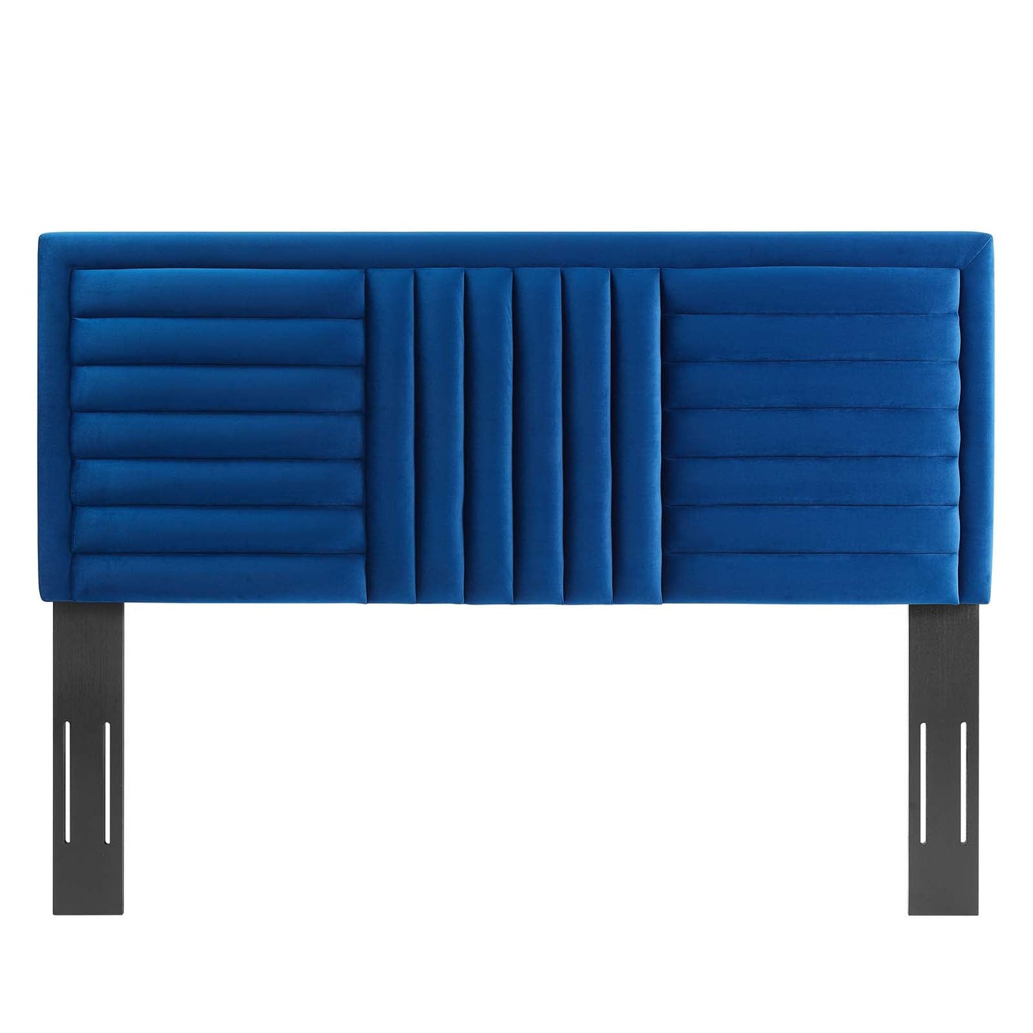 Believe Channel Tufted Performance Velvet Headboard By HouseBean