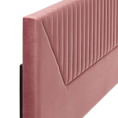 Patience Channel Tufted Performance Velvet Headboard by Modway