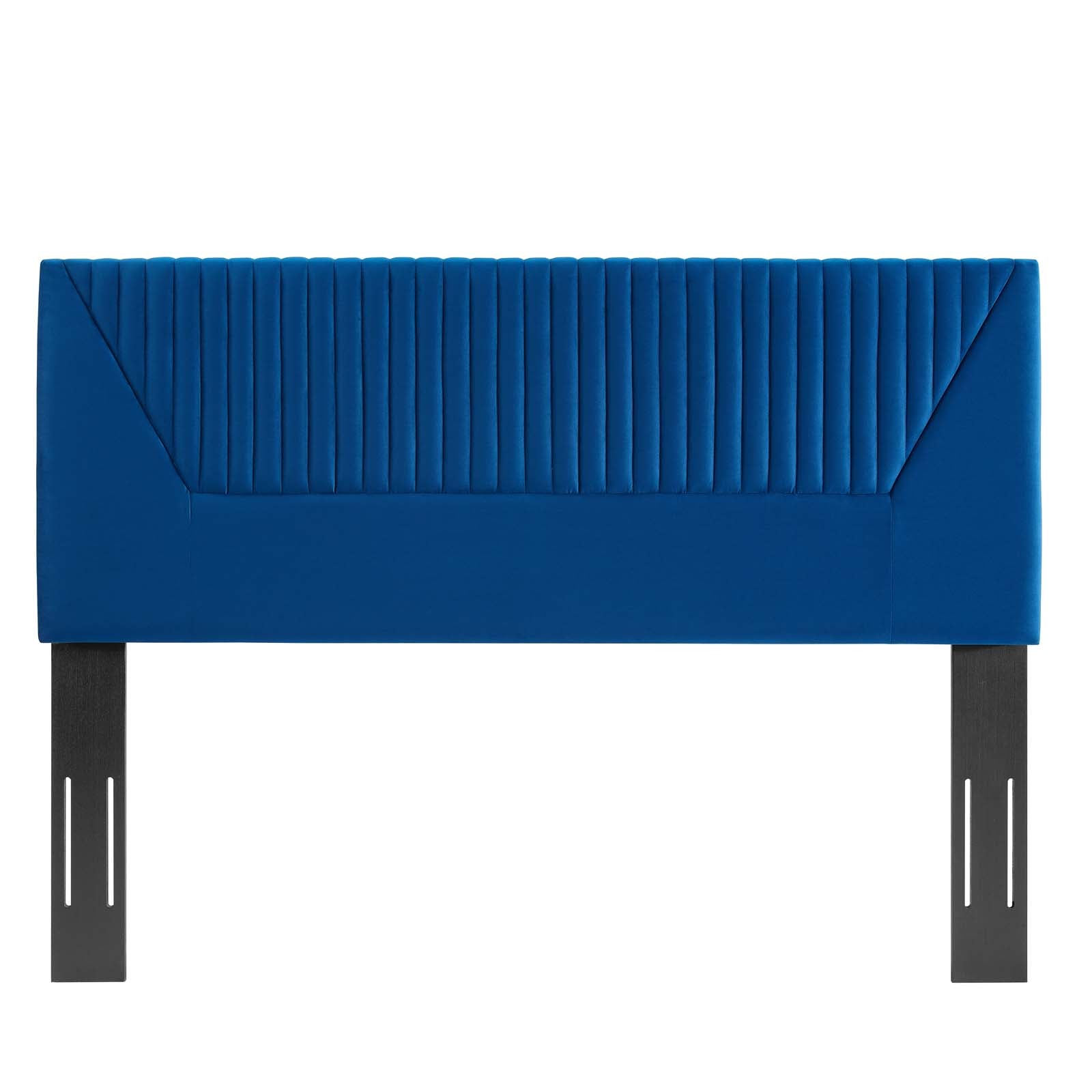 Patience Channel Tufted Performance Velvet Headboard By HouseBean