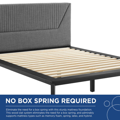 Dakota Upholstered Platform Bed by Modway