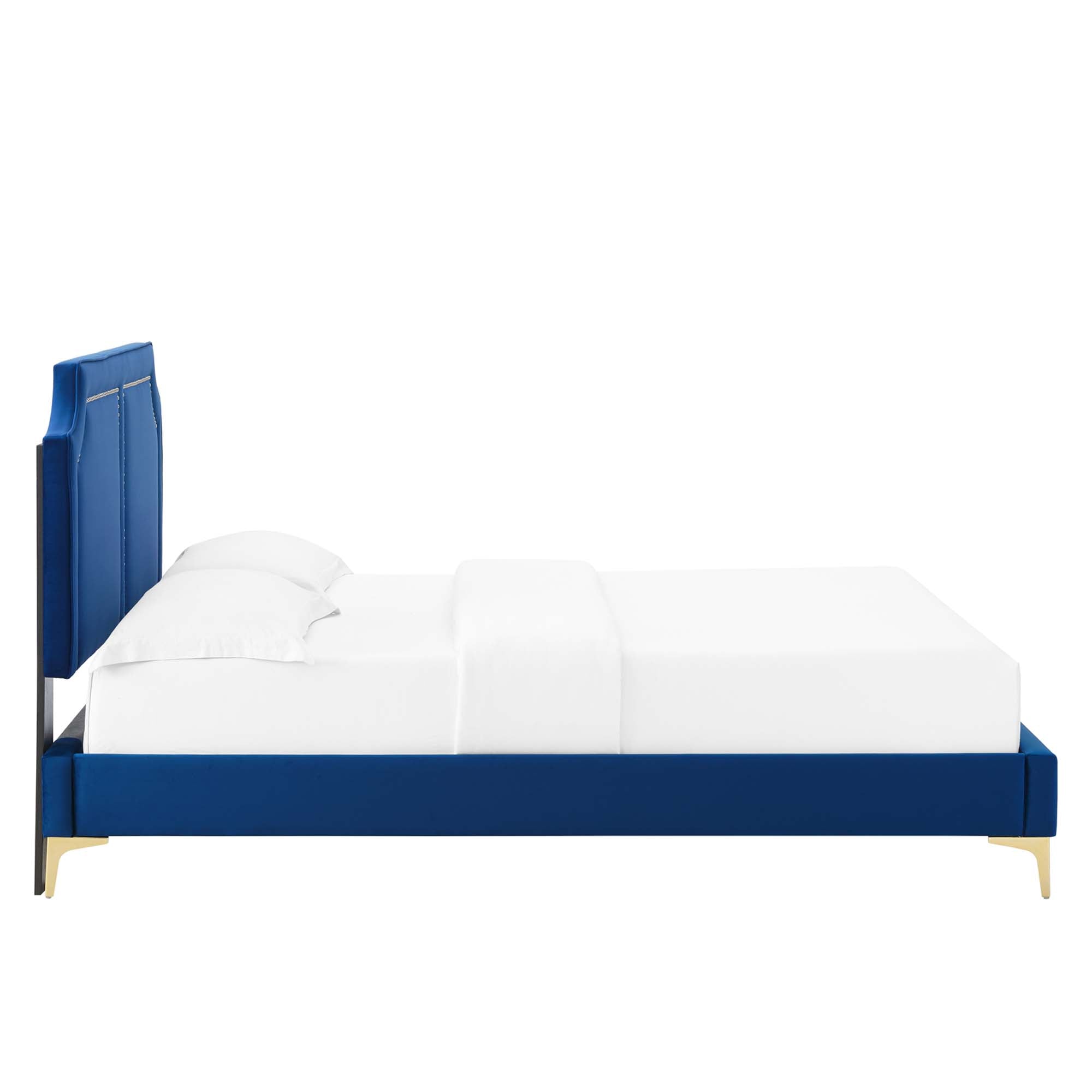 Novi Performance Velvet Bed by Modway