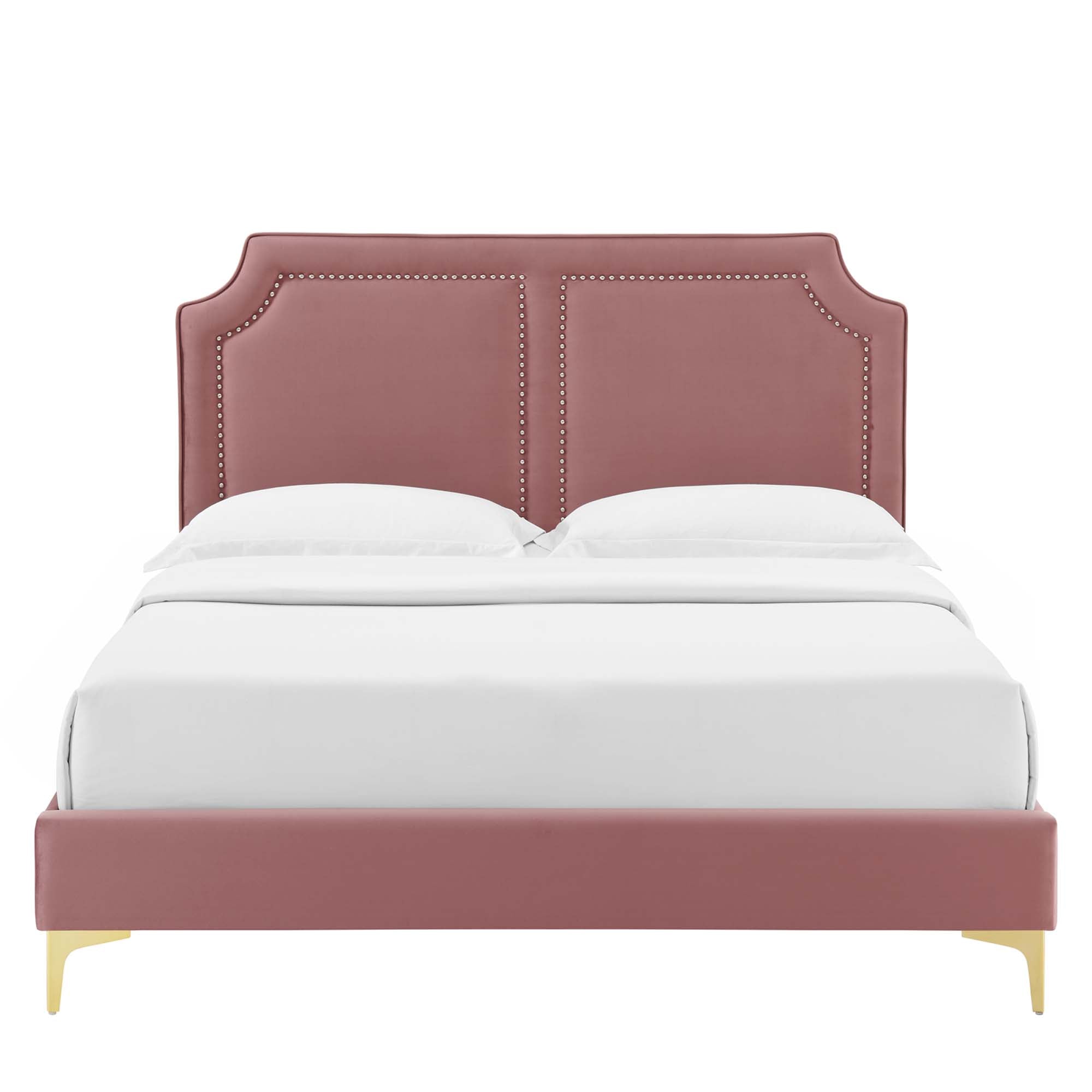 Novi Performance Velvet Bed by Modway