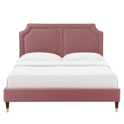 Novi Performance Velvet Bed by Modway