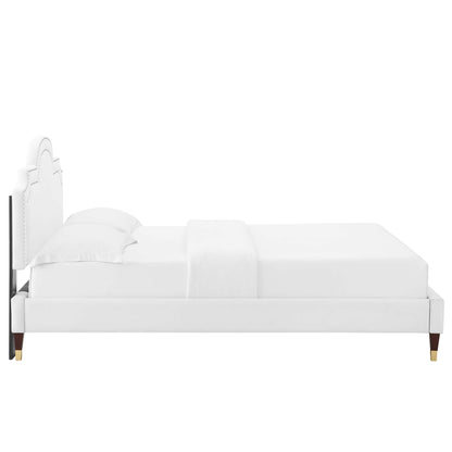 Aviana Performance Velvet Bed by Modway