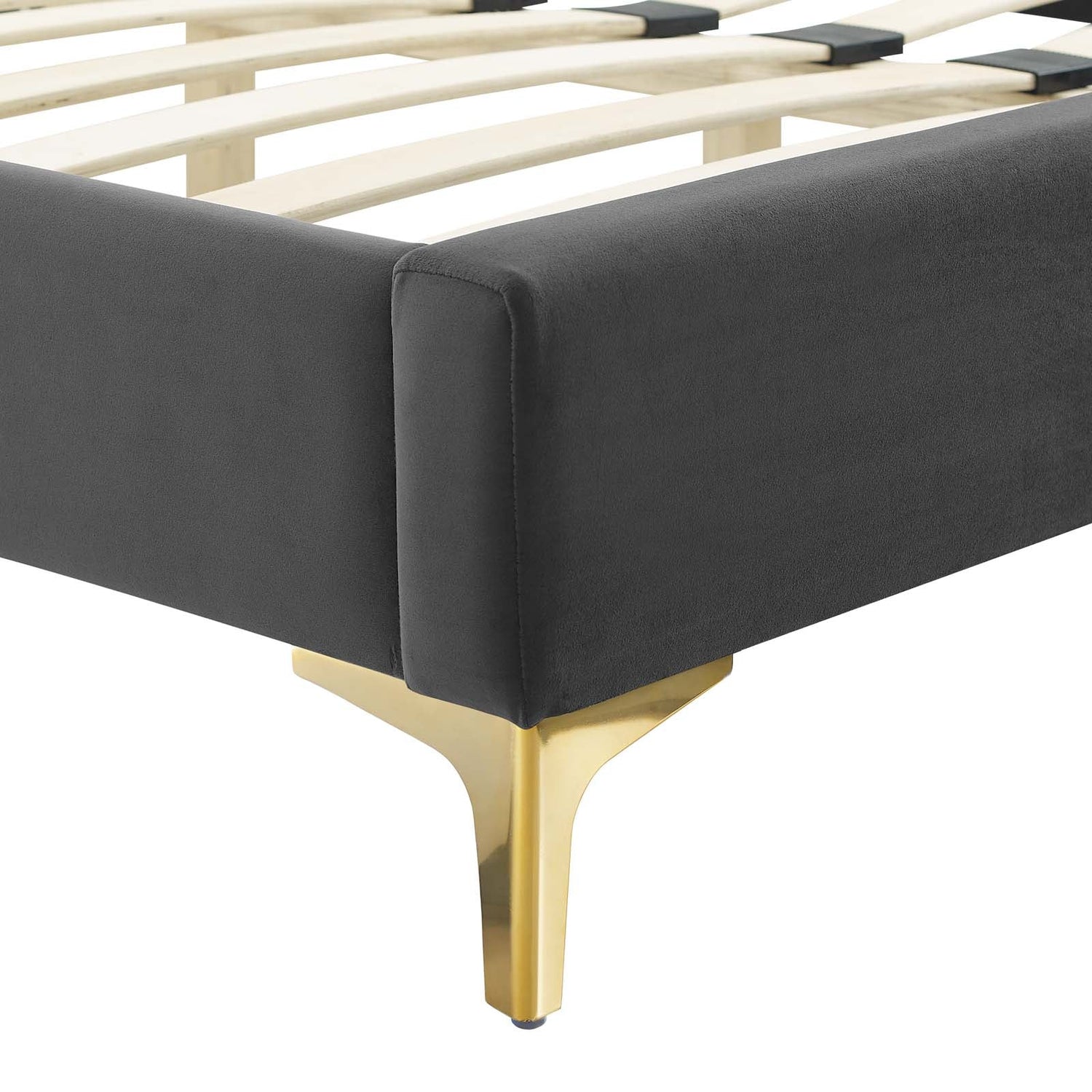 Emerson Performance Velvet Platform Bed By HouseBean