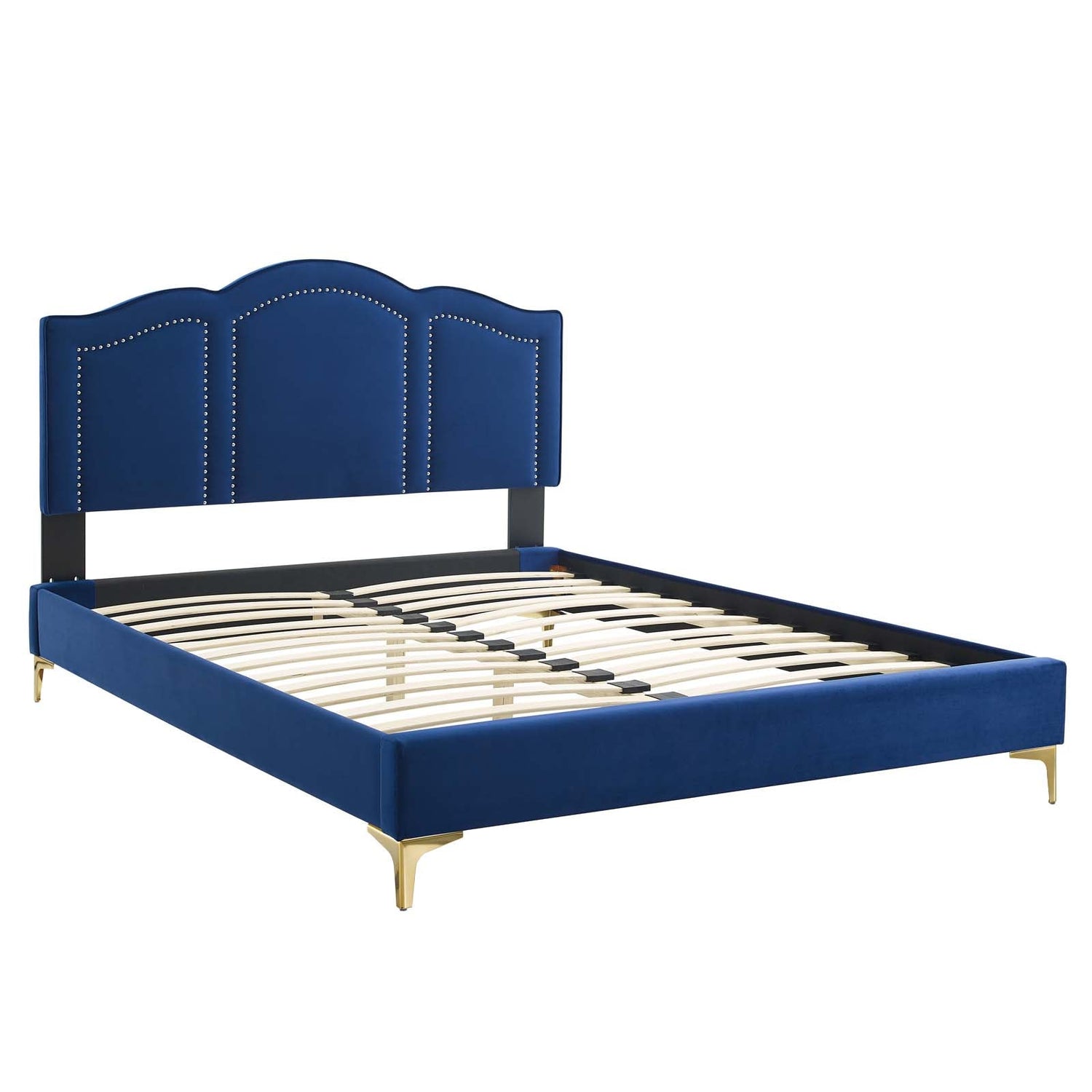 Emerson Performance Velvet Platform Bed By HouseBean