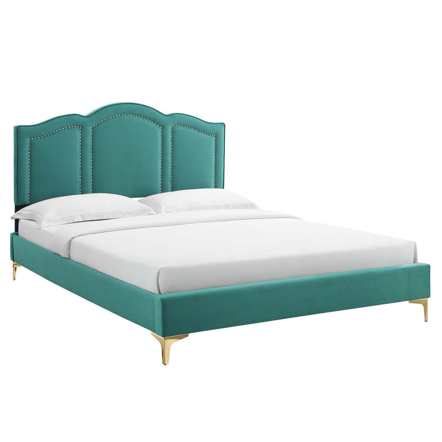 Emerson Performance Velvet Platform Bed By HouseBean