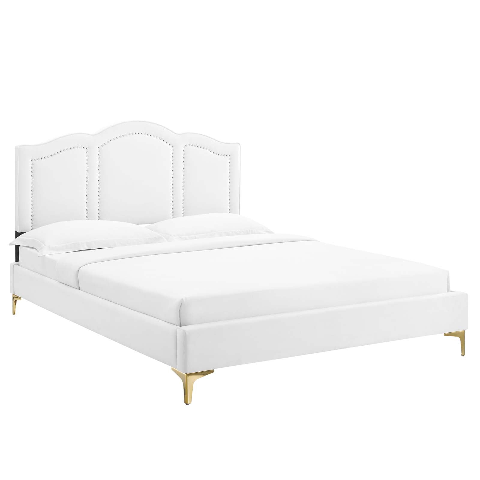 Emerson Performance Velvet Platform Bed By HouseBean