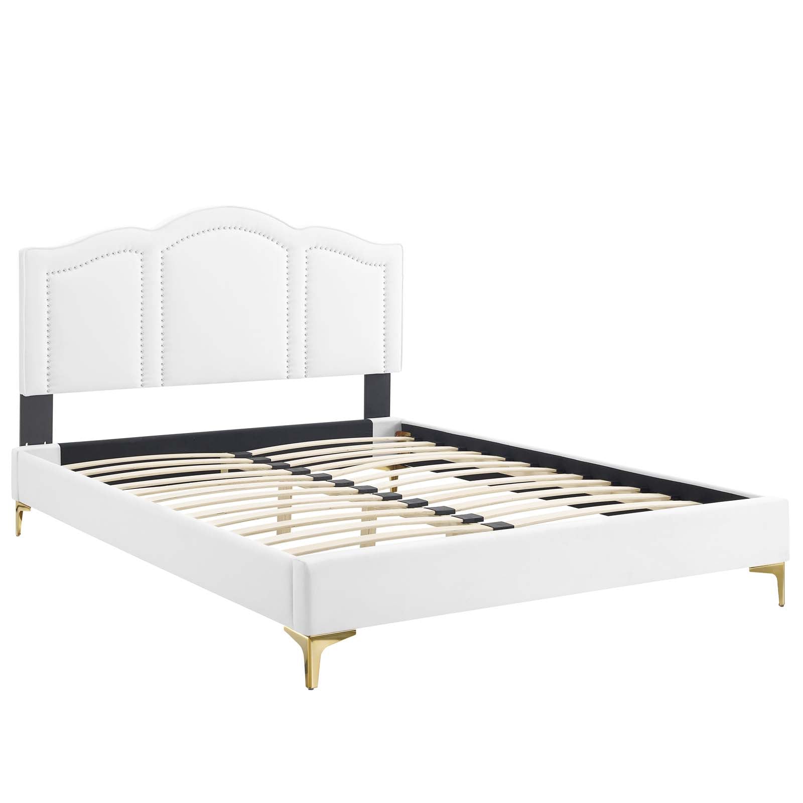 Emerson Performance Velvet Platform Bed By HouseBean