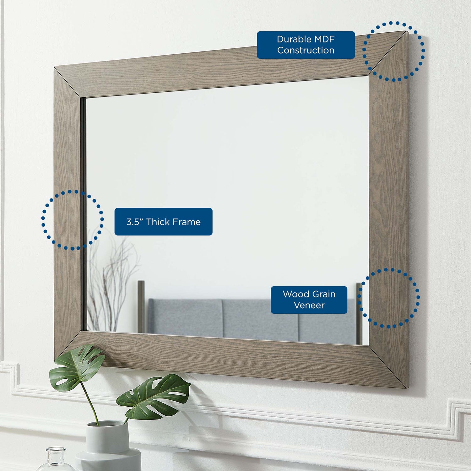 Merritt Dresser and Mirror by Modway