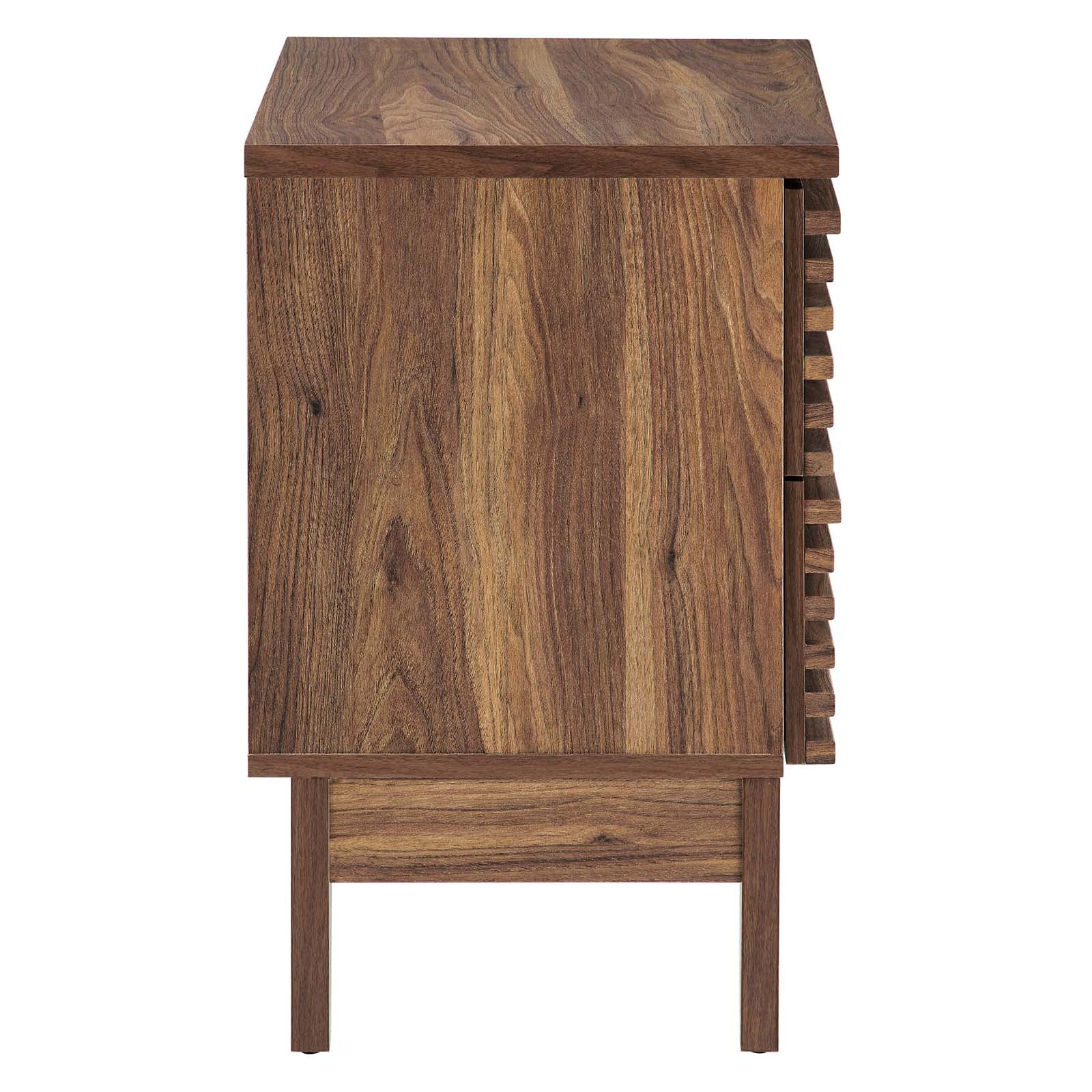 Render Two-Drawer Nightstand By HouseBean