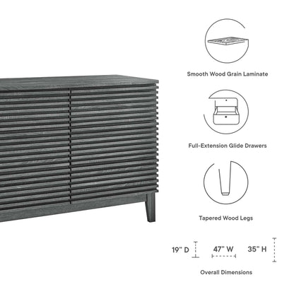 Render 6-Drawer Dresser by Modway
