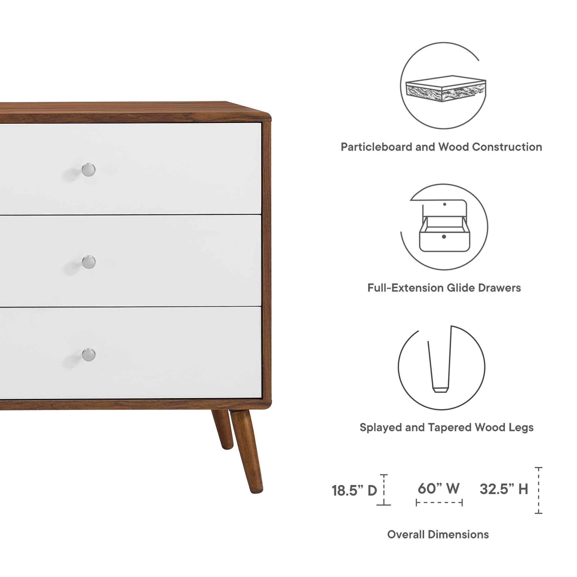 Transmit 60&quot; Dresser by Modway