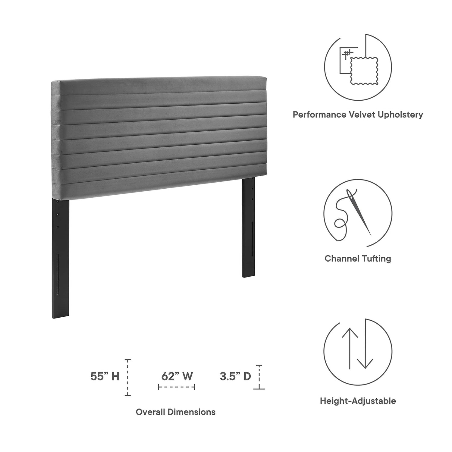 Tranquil Headboard by Modway