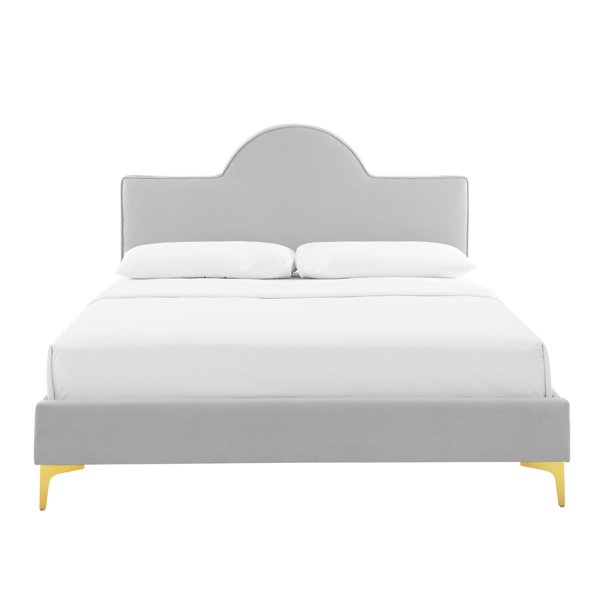 Sunny Performance Velvet Bed by Modway