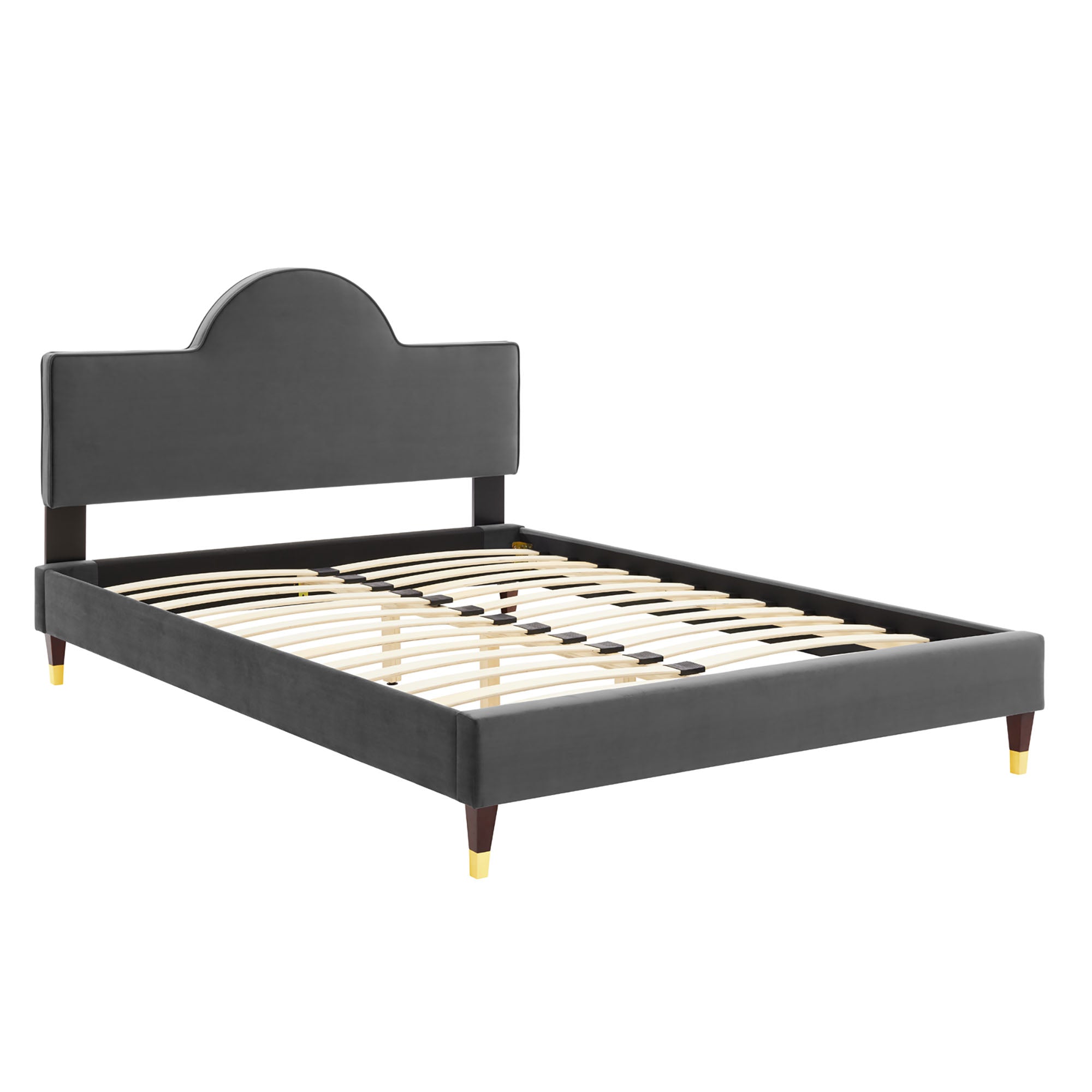 Aurora Performance Velvet Bed by Modway