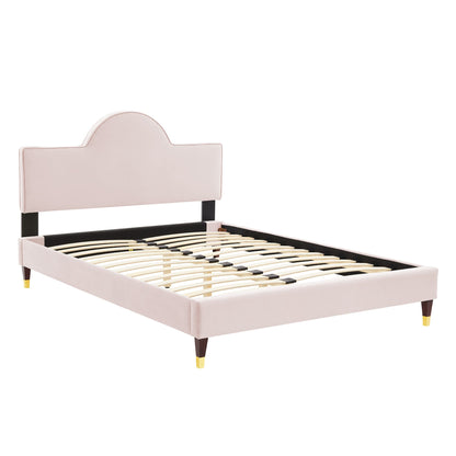 Aurora Performance Velvet Bed by Modway