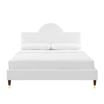 Aurora Performance Velvet Bed by Modway