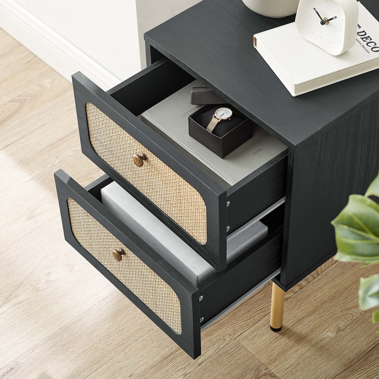 Chaucer 2-Drawer Nightstand By HouseBean