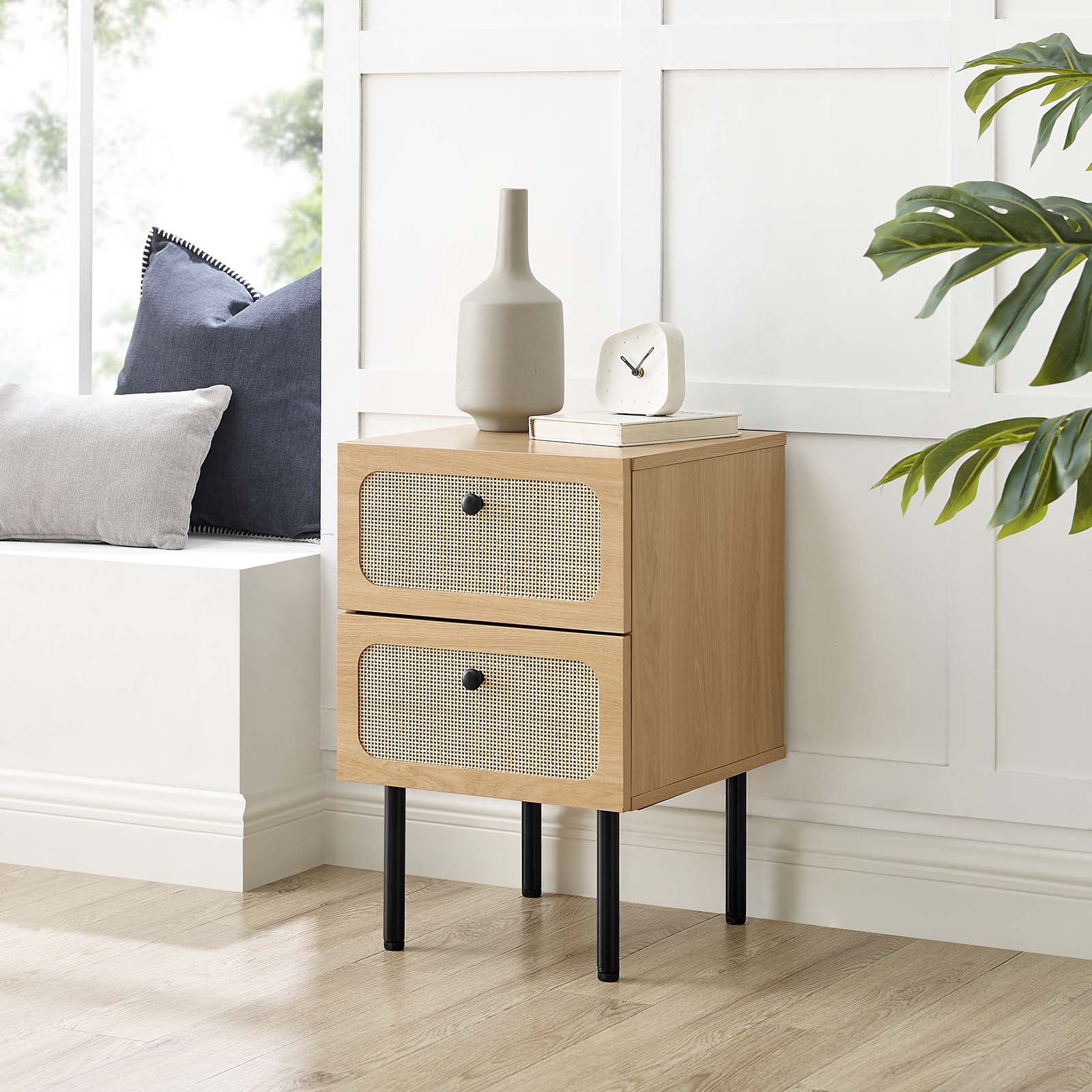 Chaucer 2-Drawer Nightstand By HouseBean