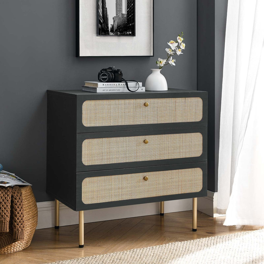 Chaucer 3-Drawer Chest By HouseBean