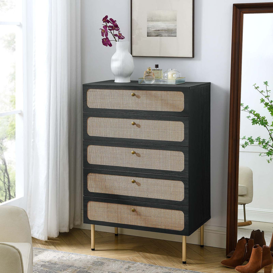 Chaucer 5-Drawer Chest By HouseBean