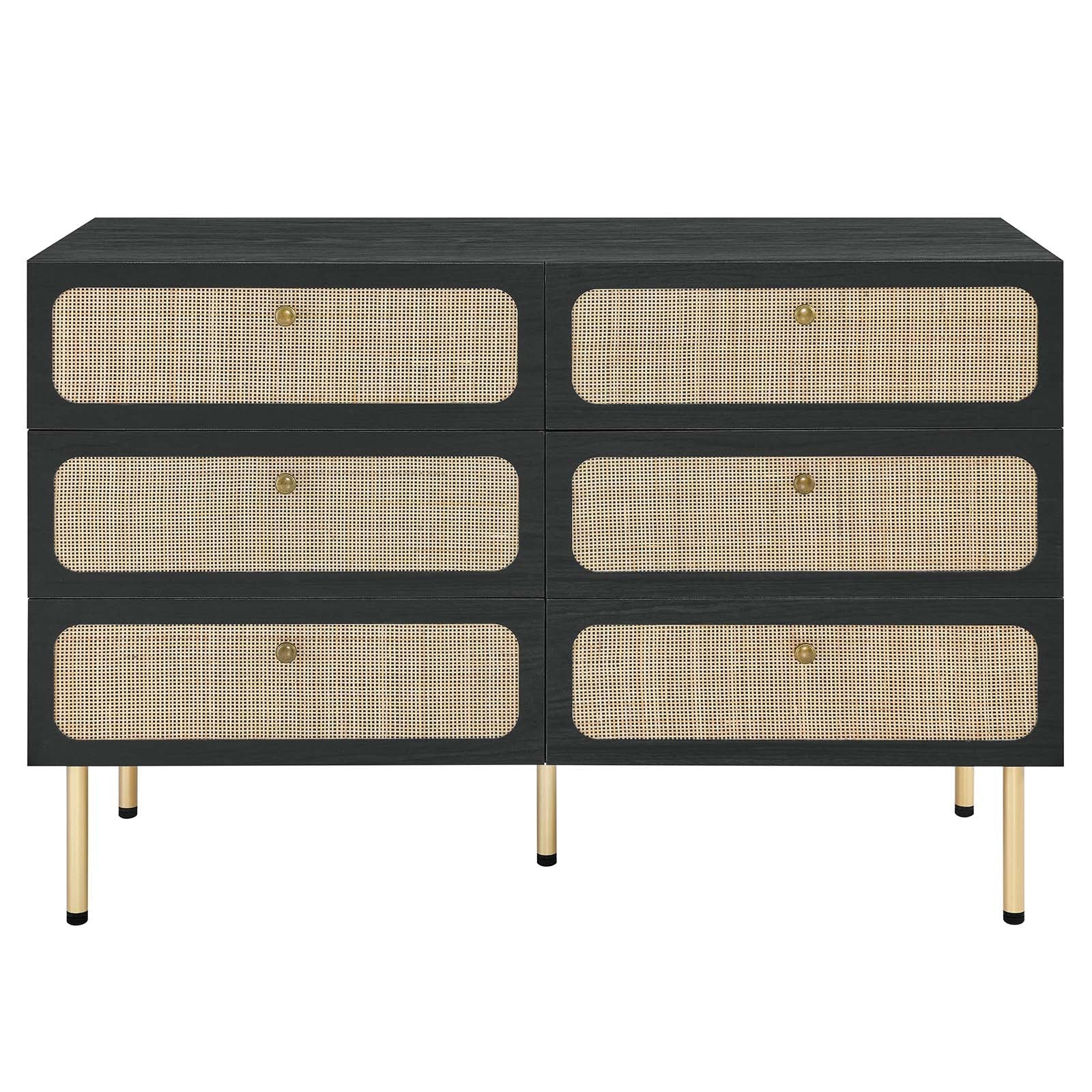 Chaucer 6-Drawer Compact Dresser By HouseBean