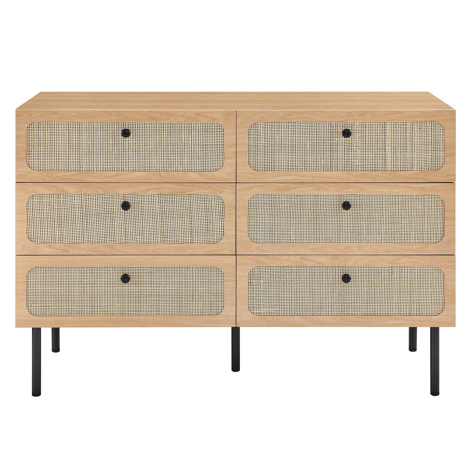 Chaucer 6-Drawer Compact Dresser By HouseBean