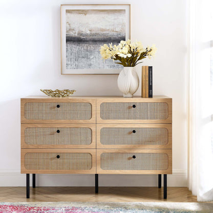 Chaucer 6-Drawer Compact Dresser By HouseBean