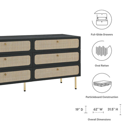 Chaucer 6-Drawer Dresser By HouseBean