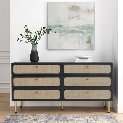 Chaucer 6-Drawer Dresser By HouseBean