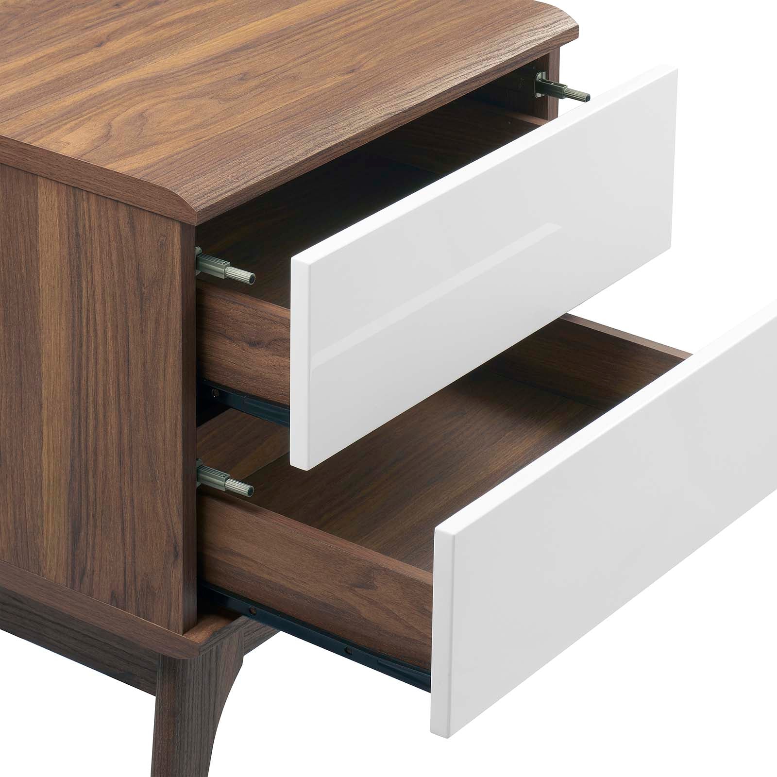 Envision 2-Drawer Nightstand By HouseBean