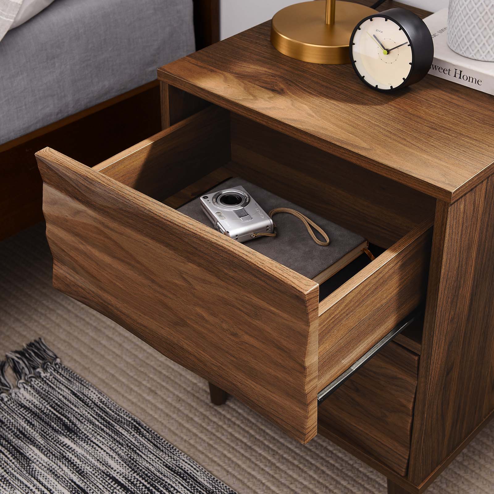 Vespera 2-Drawer Nightstand By HouseBean