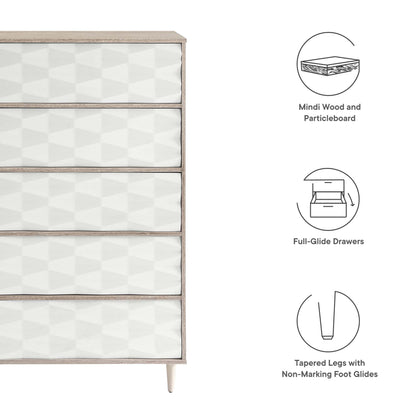 Vespera 5-Drawer Chest by Modway